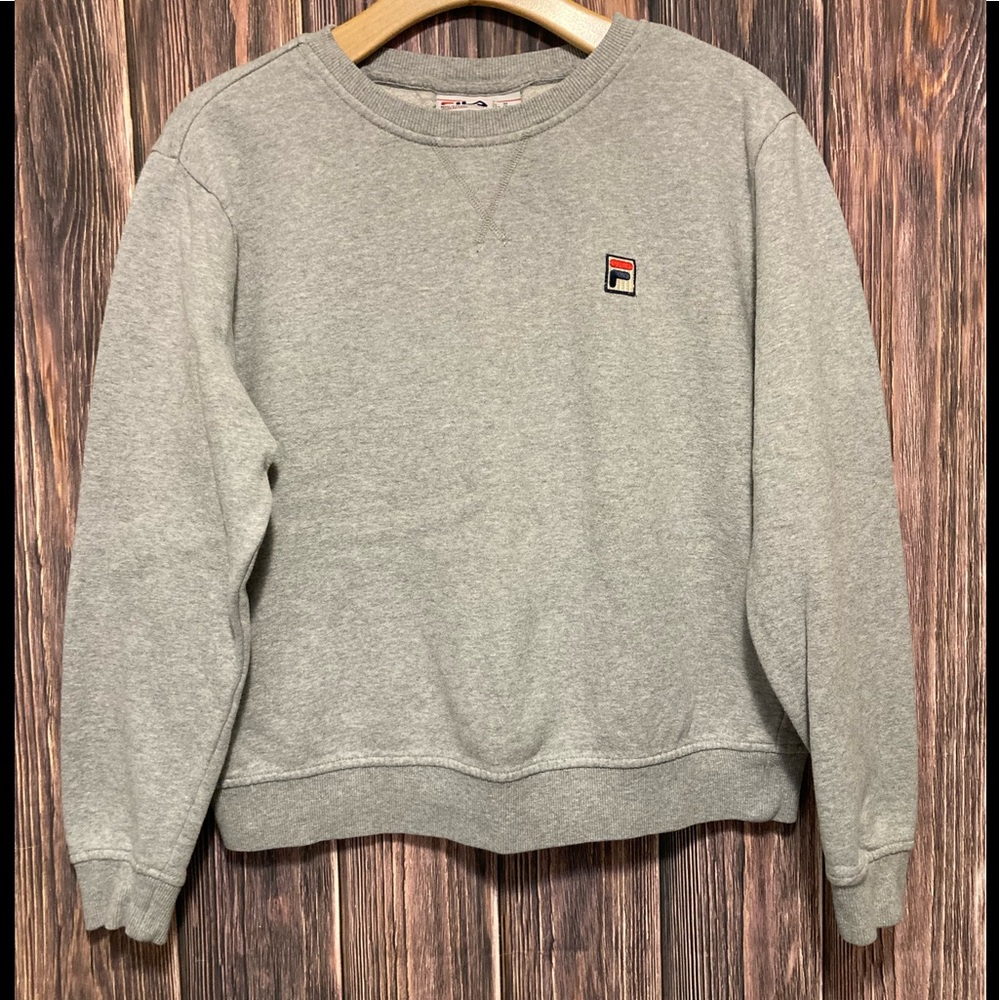 Vintage FILA Single Stitch Sweatshirt & T Shirt - Womens Size Large SS & XL Tee